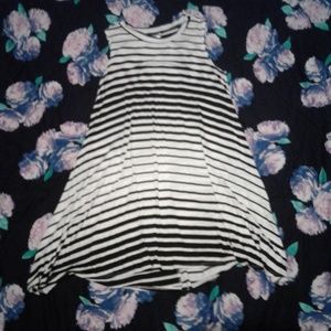 Poof! Asymmetrical Sleeveless Shirt